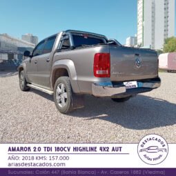 AMAROK 2.0 TDI 180CV HIGHLINE 4X2 AUT – 2018 lleno