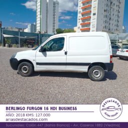 BERLINGO FURGON 1.6 HDI BUSINESS – 2018 lleno