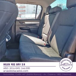 HILUX 4X2 SRV 2.8 – 2016 lleno