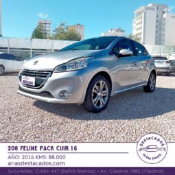 208 FELINE PACK CUIR 1.6 – 2016