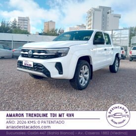 AMAROK 4X4 TRENDLINE 2.0 180c – 2026