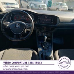 VENTO COMFORTLINE 1.4 TSI 150 CV – 2019 lleno
