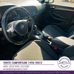 VENTO COMFORTLINE 1.4 TSI 150 CV – 2019 lleno