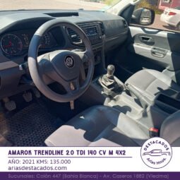 AMAROK TRENDLINE 2.0 TDI 4X2 MT 140 CV – 2021 lleno
