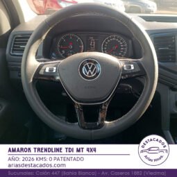AMAROK 4X4 TRENDLINE 2.0 180c – 2026 lleno