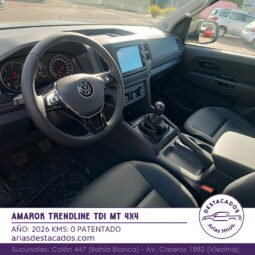 AMAROK 4X4 TRENDLINE 2.0 180c – 2026 lleno
