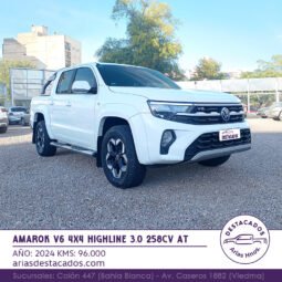 AMAROK V6 4X4 HIGHLINE 3.0 258cv AT – 2024