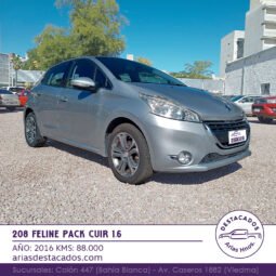 208 FELINE PACK CUIR 1.6 – 2016