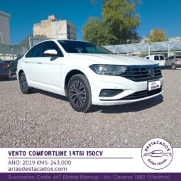 VENTO COMFORTLINE 1.4 TSI 150 CV – 2019 lleno