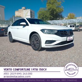 VENTO COMFORTLINE 1.4 TSI 150 CV – 2019