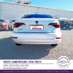 VENTO COMFORTLINE 1.4 TSI 150 CV – 2019 lleno