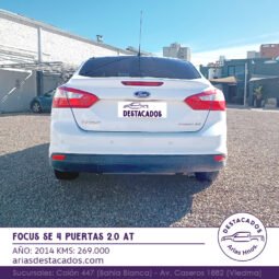 FOCUS SE PLUS 2.0 AT 4P 2014 lleno