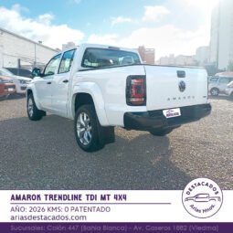 AMAROK 4X4 TRENDLINE 2.0 180c – 2026 lleno
