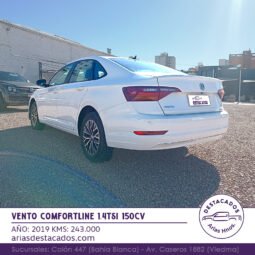 VENTO COMFORTLINE 1.4 TSI 150 CV – 2019 lleno