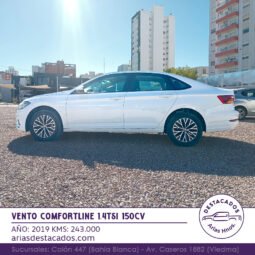 VENTO COMFORTLINE 1.4 TSI 150 CV – 2019 lleno