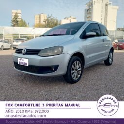 FOX COMFORTLINE 3 PUERTAS MANUAL 2010