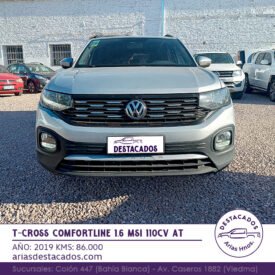 T-CROSS COMFORTLINE 1.6 MSI AT – 2019