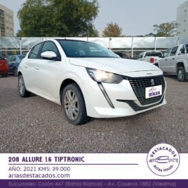 208 ALLURE 1.6 TIPTRONIC – 2021