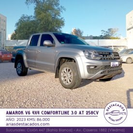 AMAROK V6 4X4 COMFORTLINE 3.0 AT 258cv