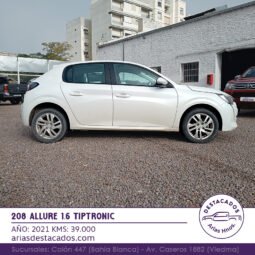 208 ALLURE 1.6 TIPTRONIC – 2021 lleno