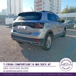T-CROSS COMFORTLINE 1.6 MSI AT – 2019 lleno