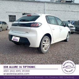 208 ALLURE 1.6 TIPTRONIC – 2021 lleno