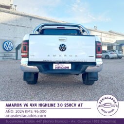 AMAROK V6 4X4 HIGHLINE 3.0 258cv AT 2024 lleno