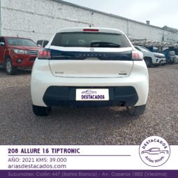 208 ALLURE 1.6 TIPTRONIC – 2021 lleno