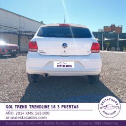 GOL TREND TRENDLINE 1.6 3 PUERTAS – 2014 lleno