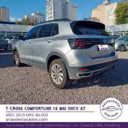 T-CROSS COMFORTLINE 1.6 MSI AT – 2019 lleno