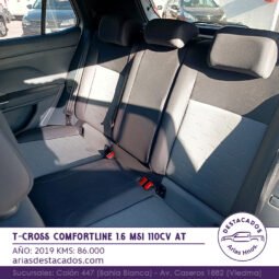 T-CROSS COMFORTLINE 1.6 MSI AT – 2019 lleno