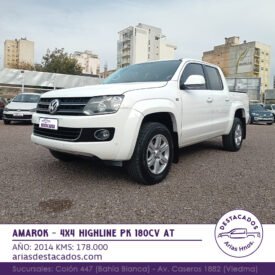 AMAROK 4X4 HIGHLINE PK 180cv AT – 2014