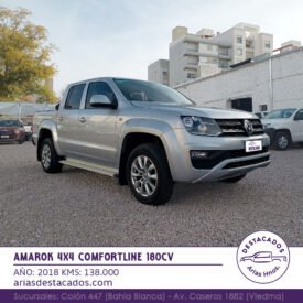 AMAROK 4X4 COMFORTLINE 180cv – 2018