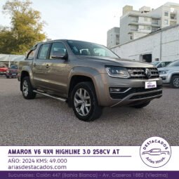 AMAROK V6 4X4 HIGHLINE 3.0 258cv AT – 2024 lleno