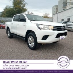 HILUX * 4X4 SR 2.8 MT – 2018