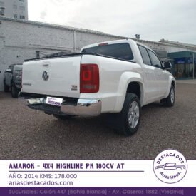 AMAROK 4X4 HIGHLINE PK 180cv AT – 2014