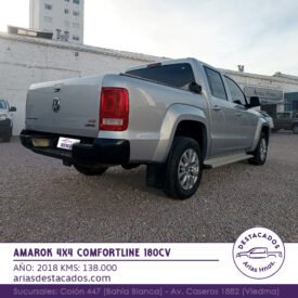 AMAROK 4X4 COMFORTLINE 180cv – 2018