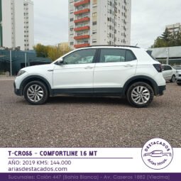 T-CROSS COMFORTLINE 1.6 MT – 2019 lleno
