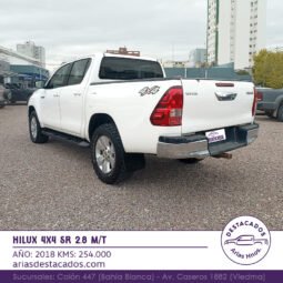 HILUX * 4X4 SR 2.8 MT – 2018 lleno