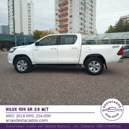 HILUX * 4X4 SR 2.8 MT – 2018 lleno