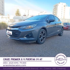 CRUZE PREMIER II 4 PUERTAS 1.4 AT – 2020