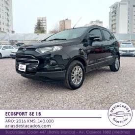 ECOSPORT SE 1.6 – 2016