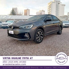 VIRTUS HIGHLINE 170TSI AT – 2025