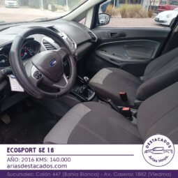 ECOSPORT SE 1.6 – 2016 lleno
