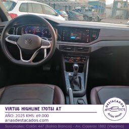 VIRTUS HIGHLINE 170TSI AT – 2025 lleno