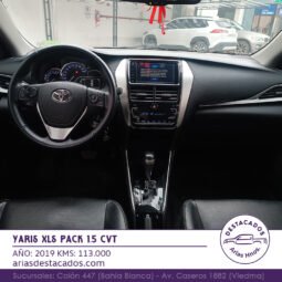 YARIS XLS PACK 1.5 CVT – 2019 lleno