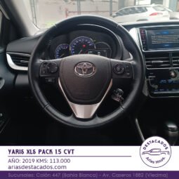 YARIS XLS PACK 1.5 CVT – 2019 lleno