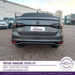 VIRTUS HIGHLINE 170TSI AT – 2025 lleno
