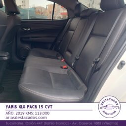 YARIS XLS PACK 1.5 CVT – 2019 lleno