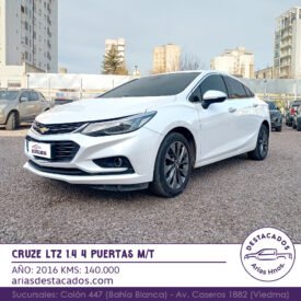 CRUZE LTZ 1.4 4 PUERTAS M/T – 2016